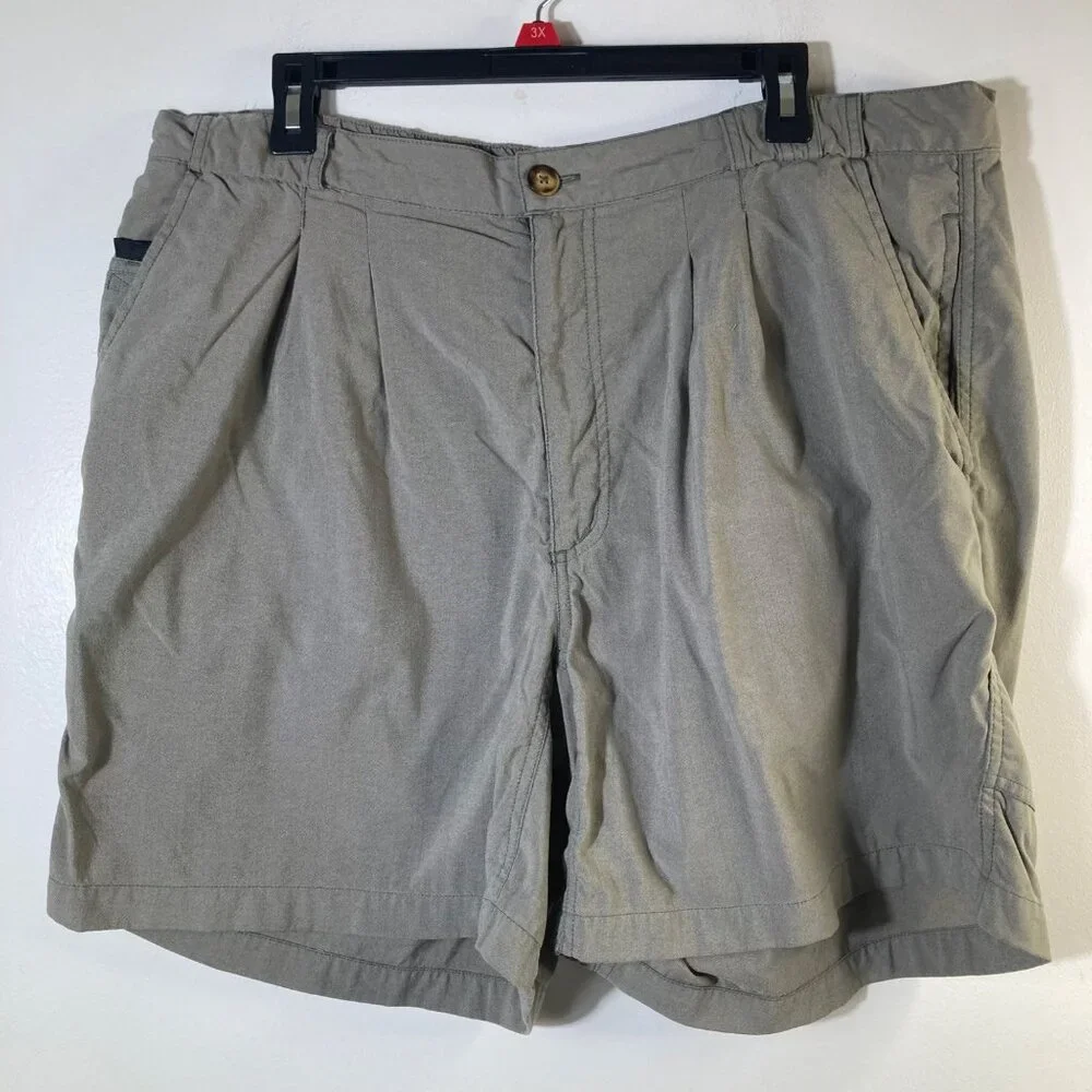 Mens The‎ North Face Cargo Hiking Shorts Green XL